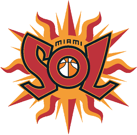 Miami Sol 2000-2002 Primary Logo iron on transfers for clothing